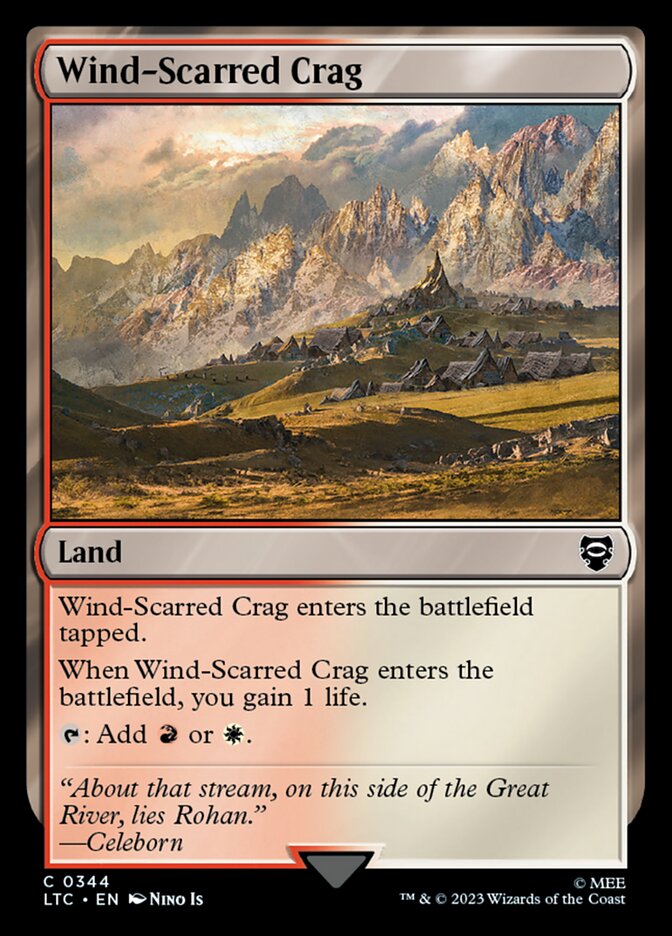 Wind-Scarred Crag (Tales of Middle-earth Commander)