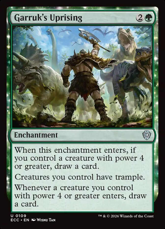 Garruk's Uprising (Lorwyn Eclipsed Commander)