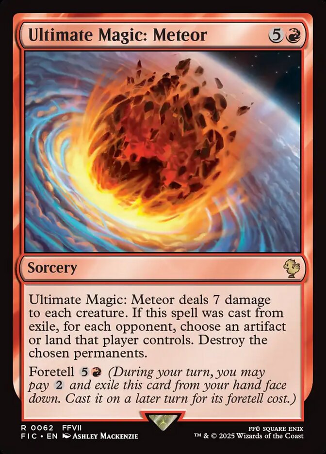 Ultimate Magic: Meteor (Final Fantasy Commander)