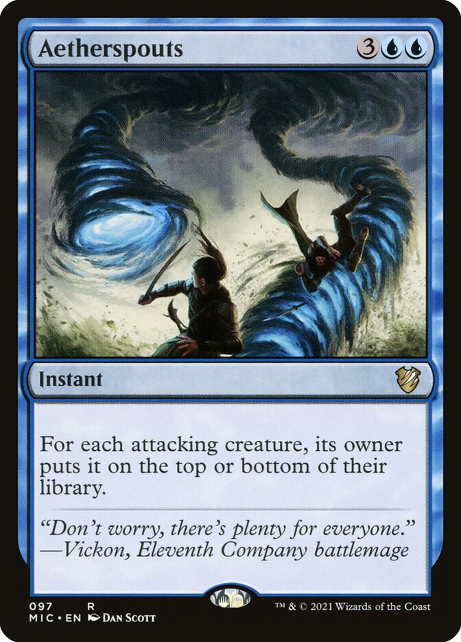 Aetherspouts (Midnight Hunt Commander)