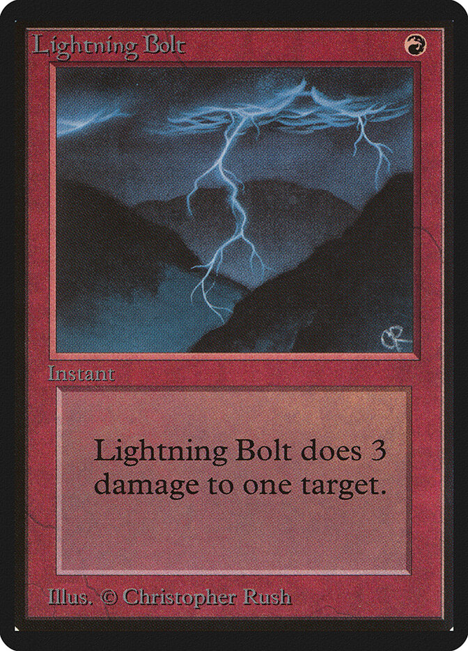 Lightning Bolt (Limited Edition Beta)