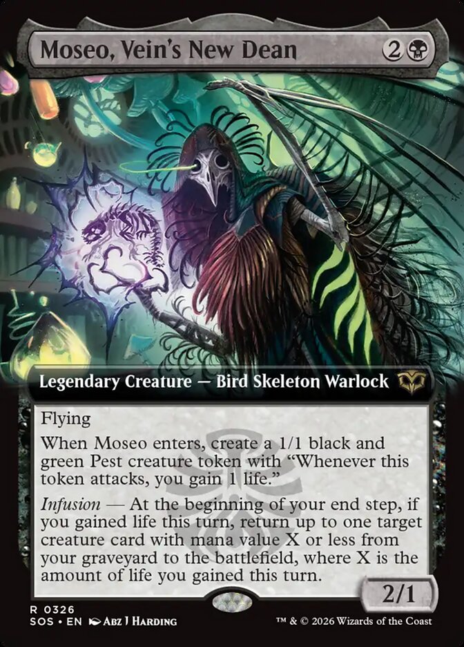 Moseo, Vein's New Dean (Secrets of Strixhaven)