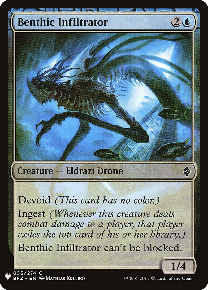 Benthic Infiltrator (The List)