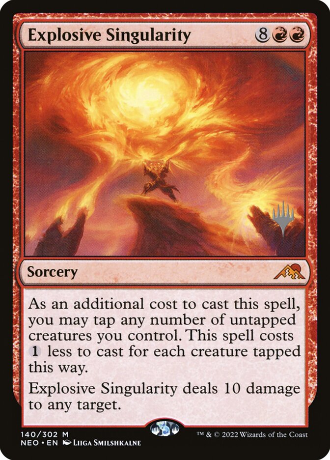 Explosive Singularity (Kamigawa: Neon Dynasty Promos)