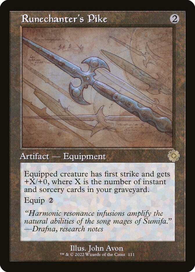 Runechanter's Pike (The Brothers' War Retro Artifacts)