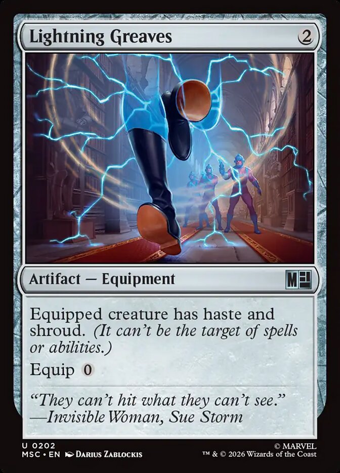 Lightning Greaves (Marvel Super Heroes Commander)