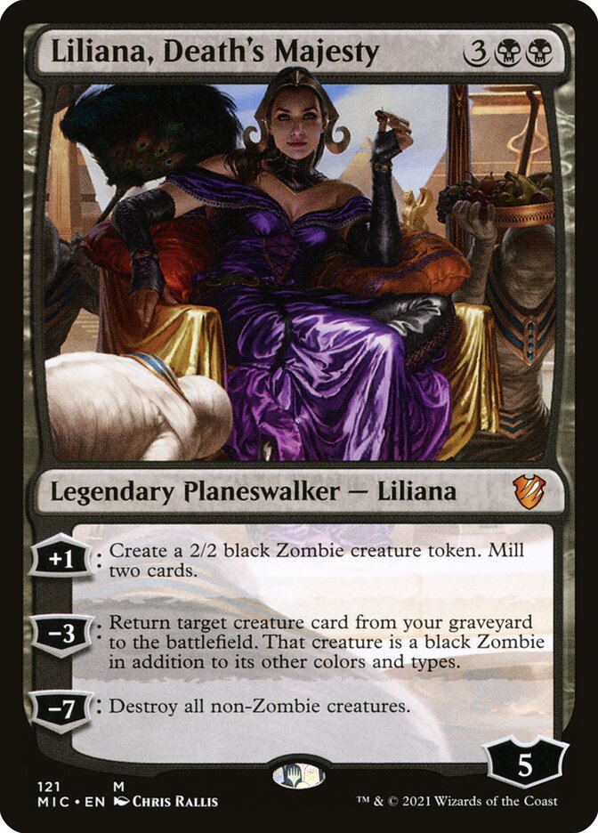 Liliana, Death's Majesty (Midnight Hunt Commander)