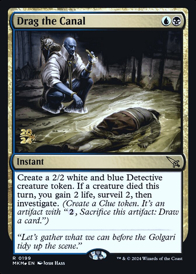Drag the Canal (Murders at Karlov Manor Promos)