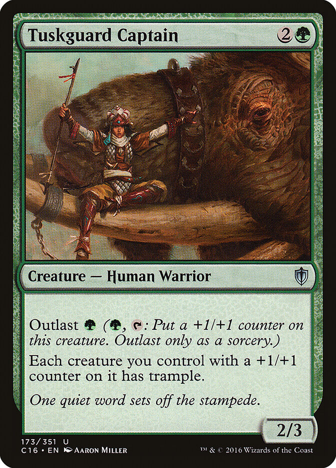 Tuskguard Captain (Commander 2016)