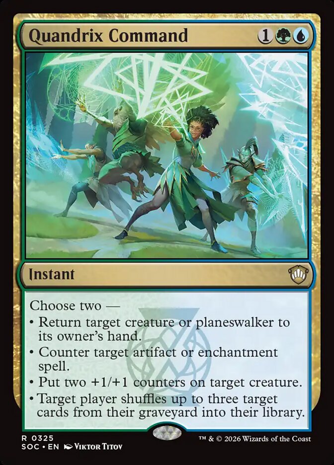 Quandrix Command (Secrets of Strixhaven Commander)