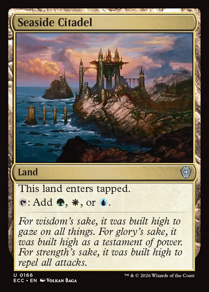 Seaside Citadel (Lorwyn Eclipsed Commander)