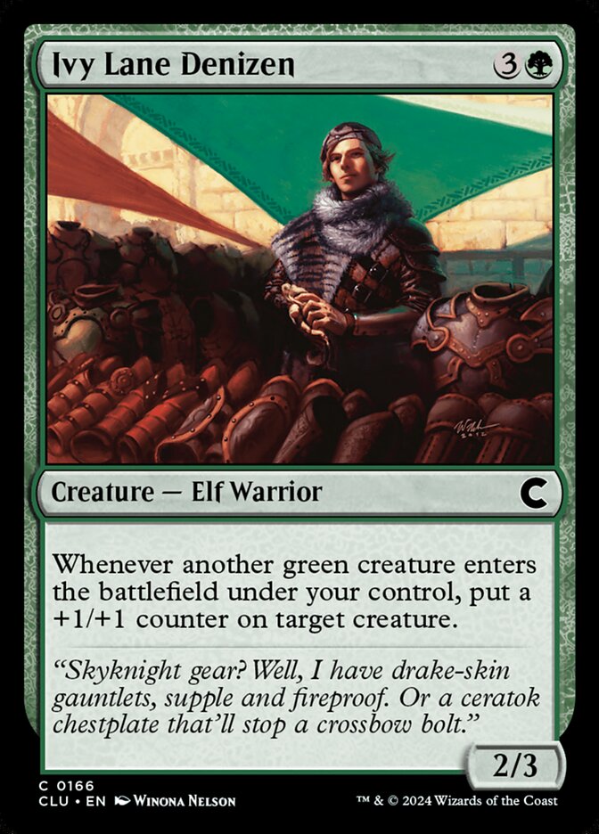 Ivy Lane Denizen (Ravnica: Clue Edition)