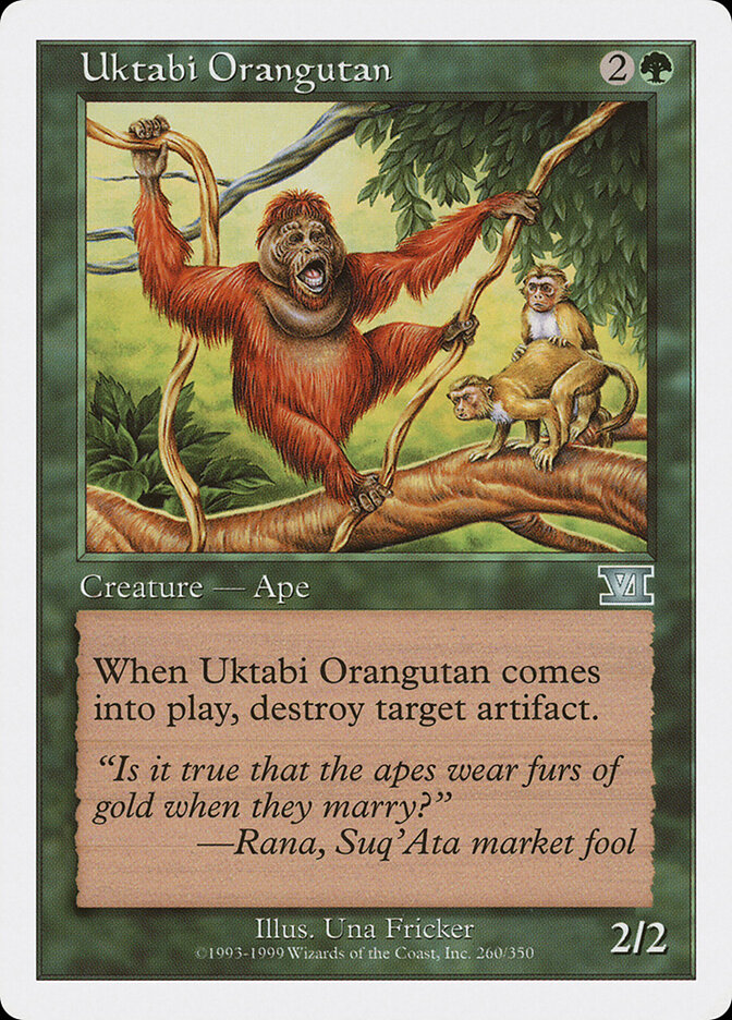 Uktabi Orangutan (Classic Sixth Edition)