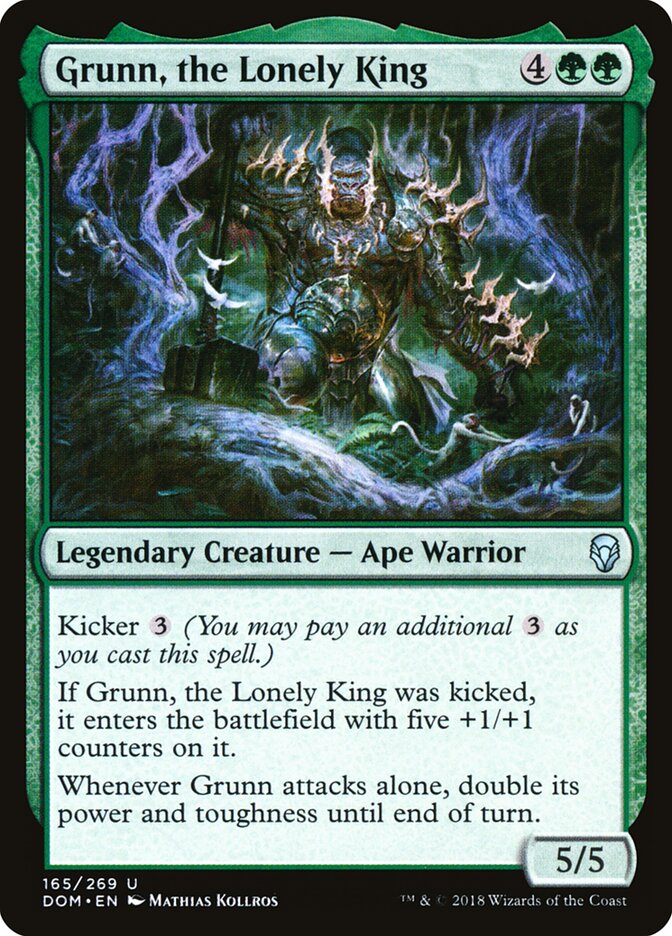 Grunn, the Lonely King (Dominaria)