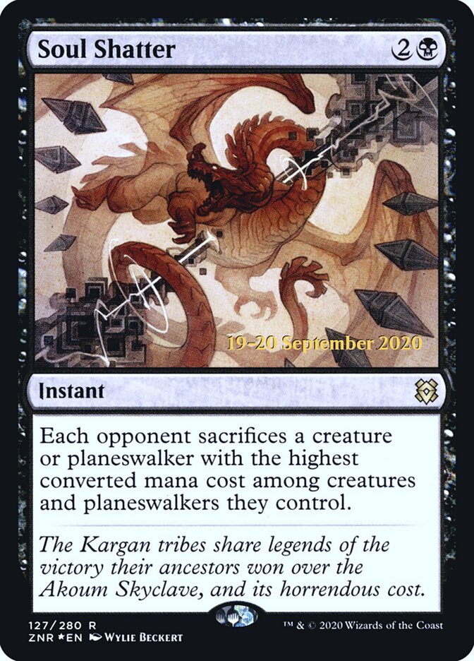 Soul Shatter (Zendikar Rising Promos)