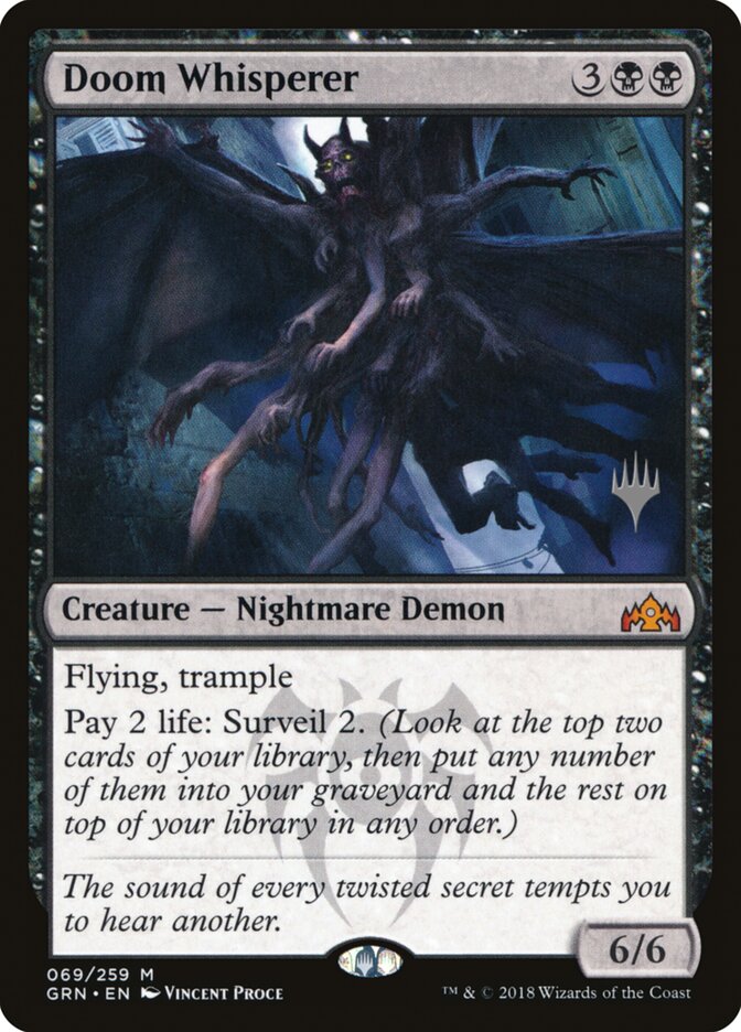 Doom Whisperer (Guilds of Ravnica Promos)
