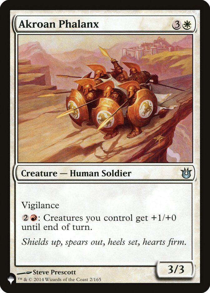 Akroan Phalanx (The List)