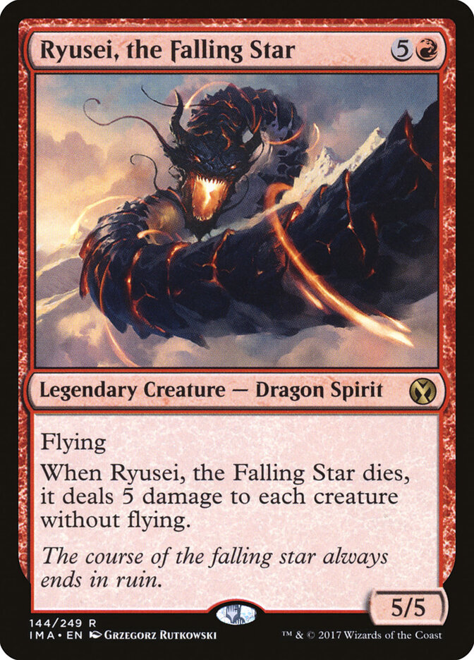 Ryusei, the Falling Star (Iconic Masters)