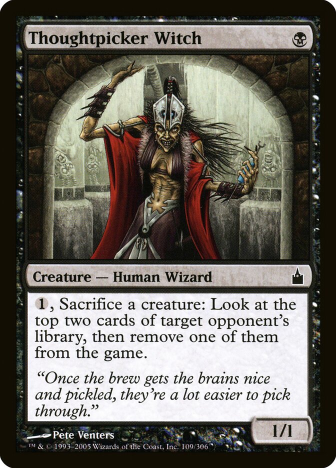 Thoughtpicker Witch (Ravnica: City of Guilds)