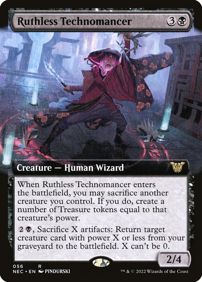Ruthless Technomancer (Neon Dynasty Commander)