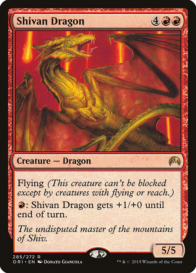 Shivan Dragon (Magic Origins)