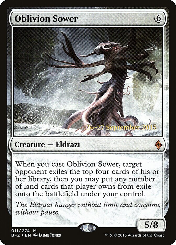 Oblivion Sower (Battle for Zendikar Promos)