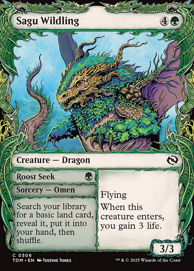 Sagu Wildling // Roost Seek (Tarkir: Dragonstorm)