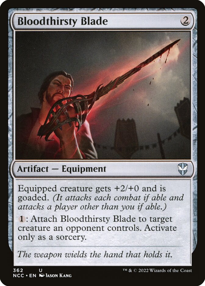 Bloodthirsty Blade (New Capenna Commander)