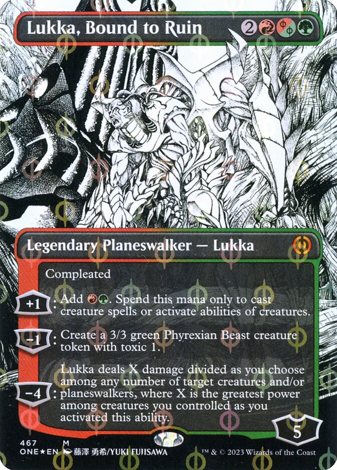 Lukka, Bound to Ruin (Phyrexia: All Will Be One)