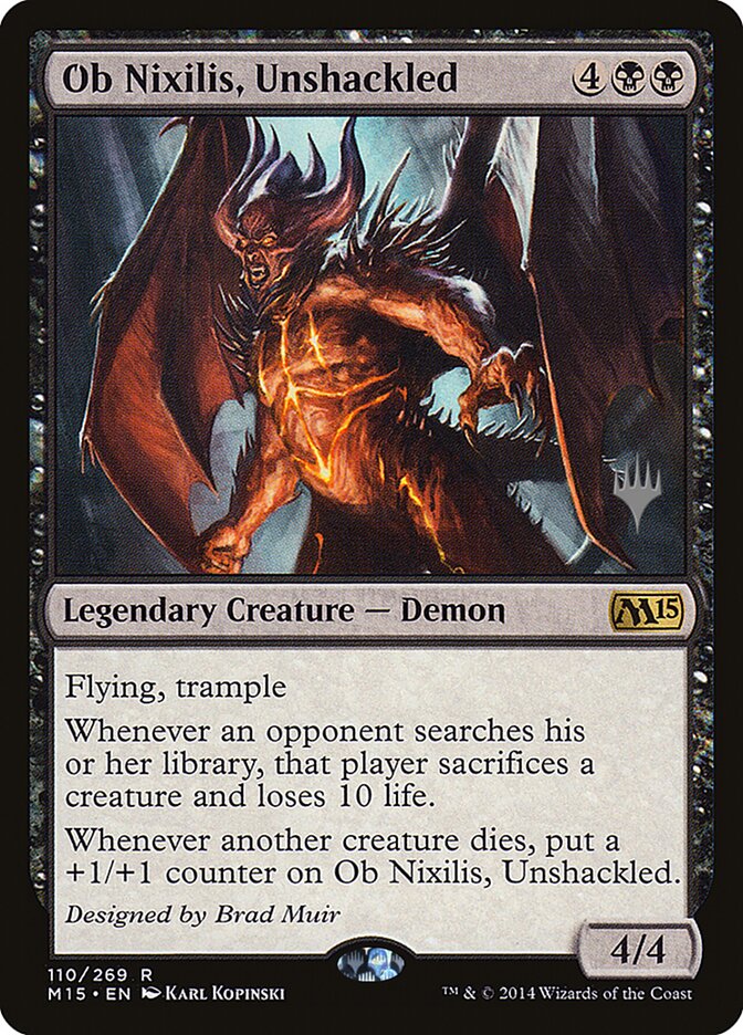 Ob Nixilis, Unshackled (Magic 2015 Promos)