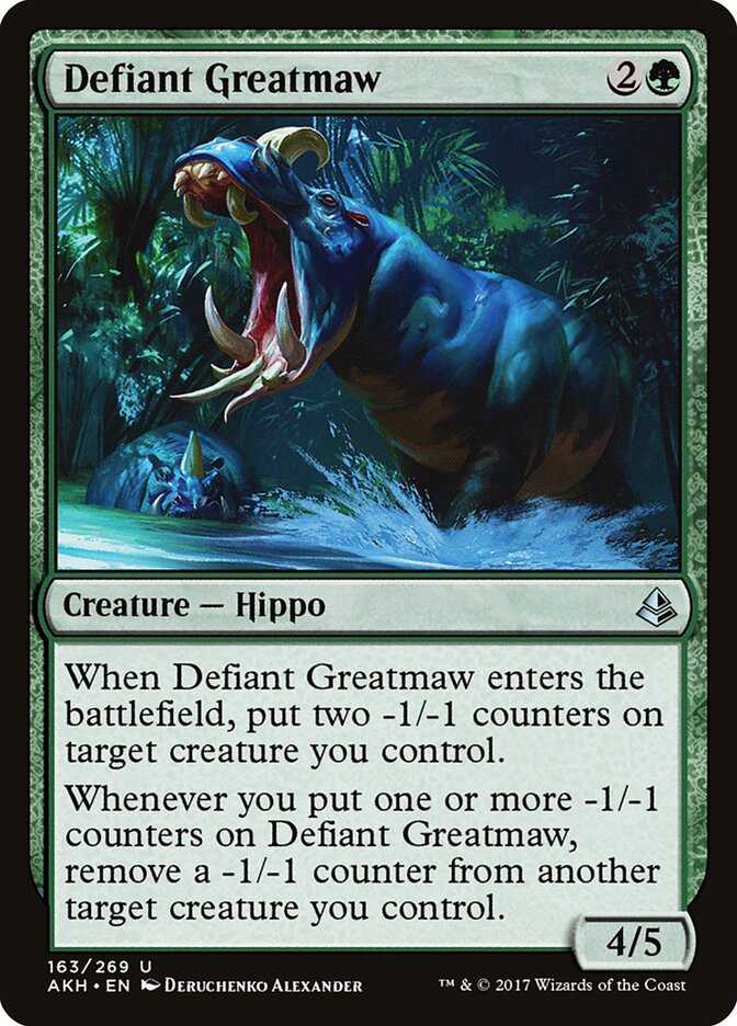 Defiant Greatmaw (Amonkhet)