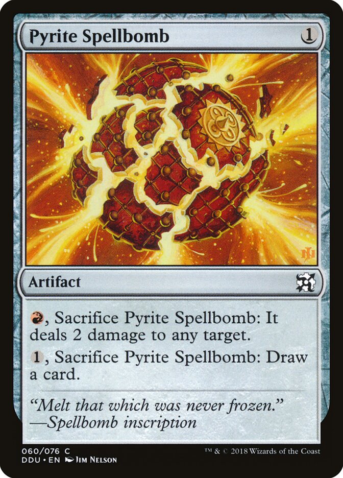 Pyrite Spellbomb (Duel Decks: Elves vs. Inventors)