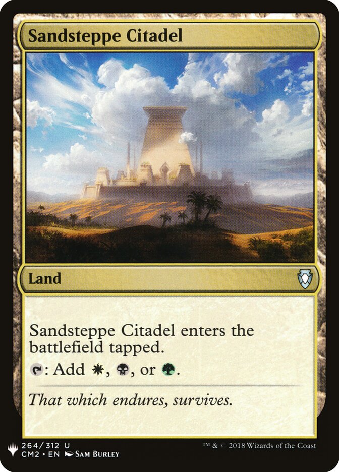 Sandsteppe Citadel (The List)