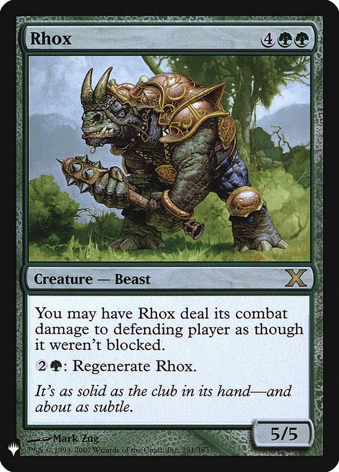 Rhox (The List)
