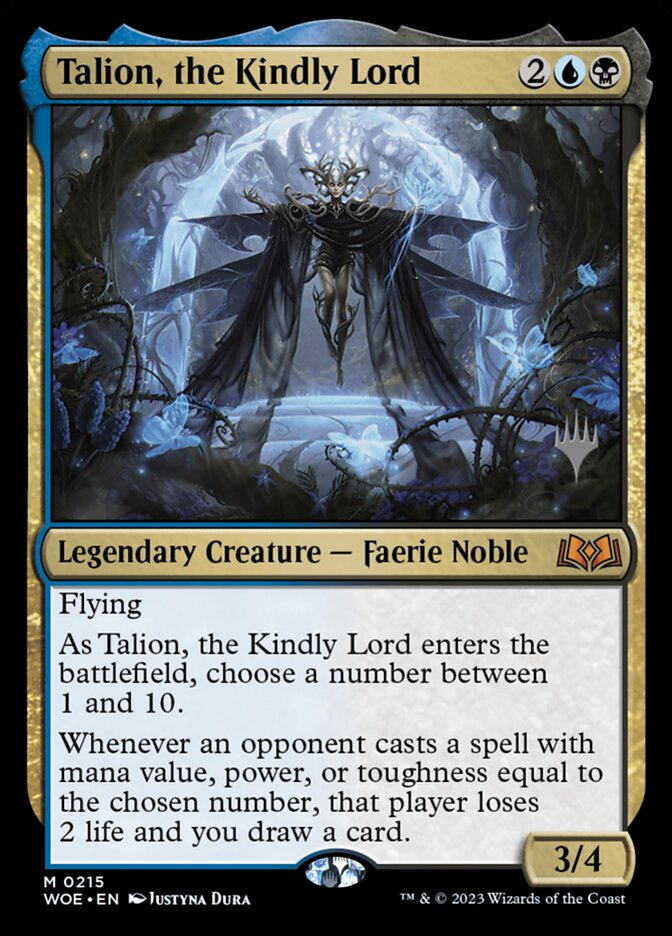 Talion, the Kindly Lord (Wilds of Eldraine Promos)