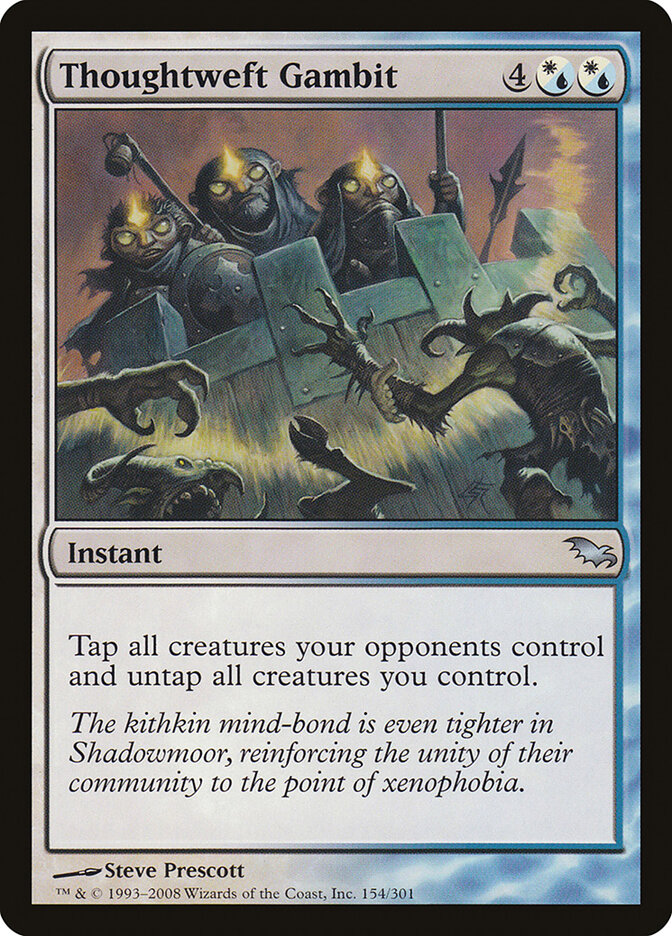 Thoughtweft Gambit (Shadowmoor)