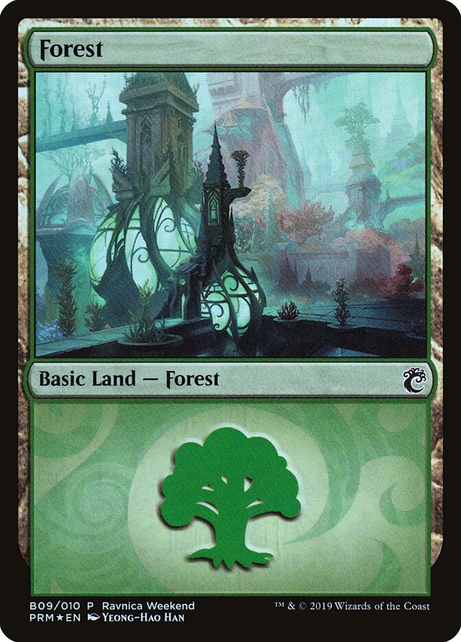 Forest (RNA Ravnica Weekend)