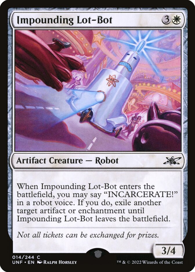 Impounding Lot-Bot (Unfinity)