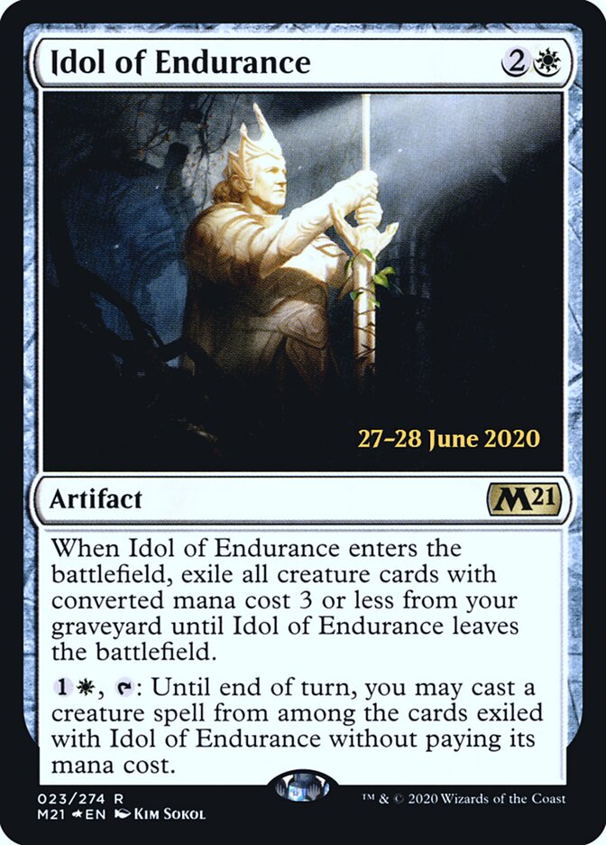 Idol of Endurance (Core Set 2021 Promos)
