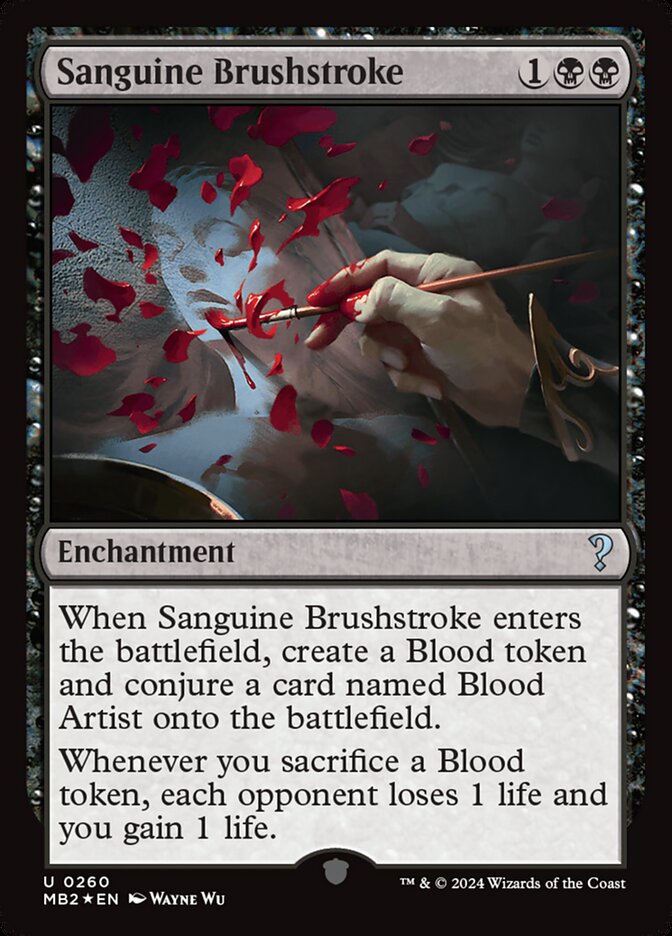 Sanguine Brushstroke (Mystery Booster 2)