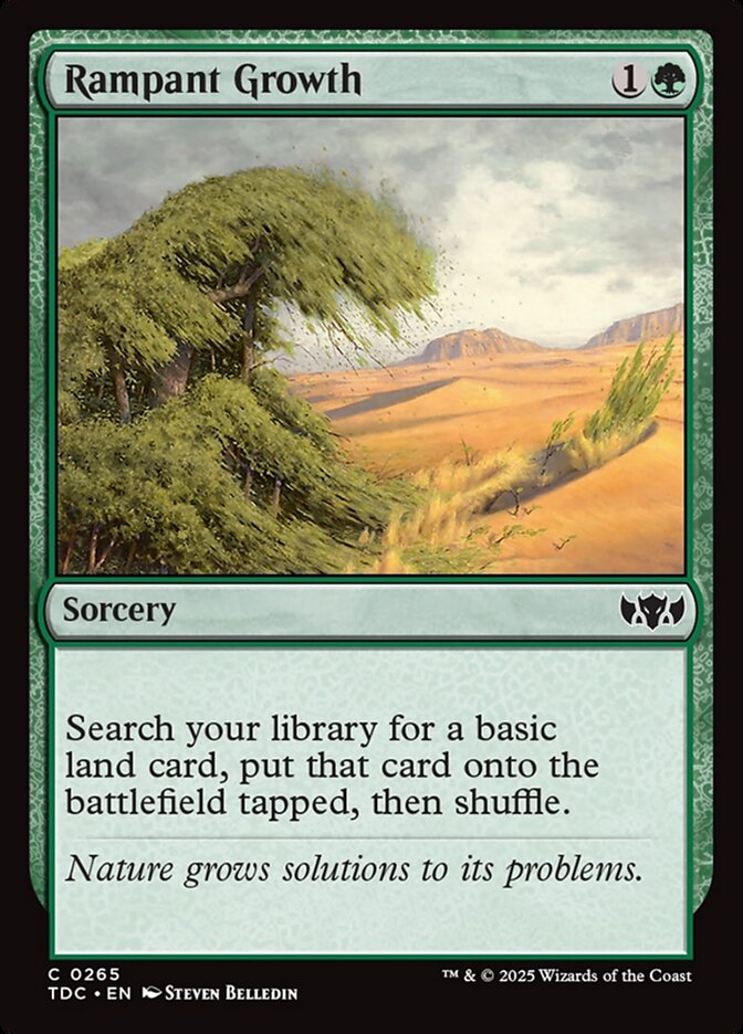 Rampant Growth (Tarkir: Dragonstorm Commander)