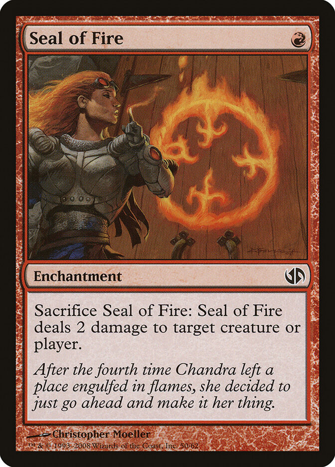 Seal of Fire (Duel Decks: Jace vs. Chandra)