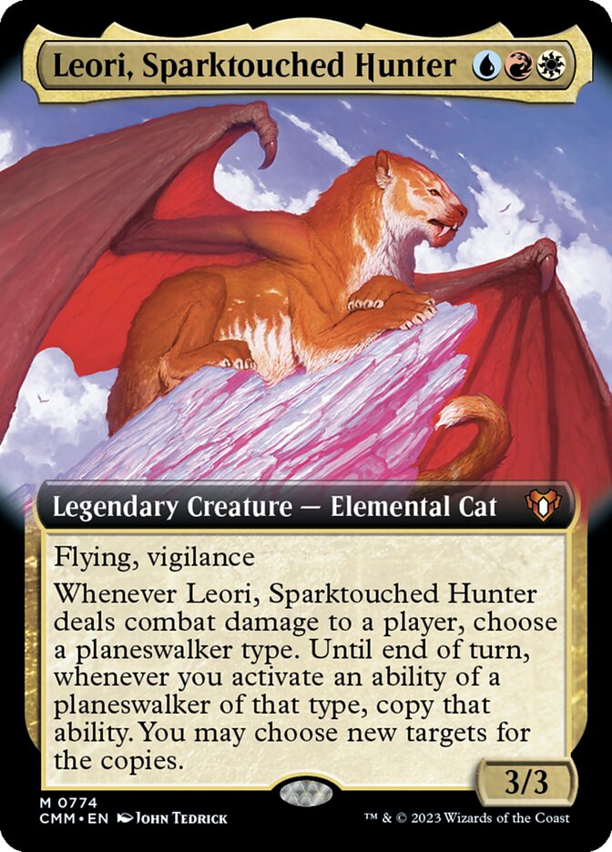 Leori, Sparktouched Hunter (Commander Masters)
