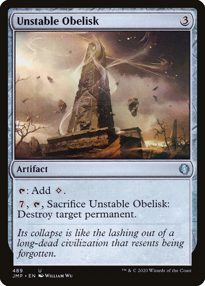Unstable Obelisk (Jumpstart)