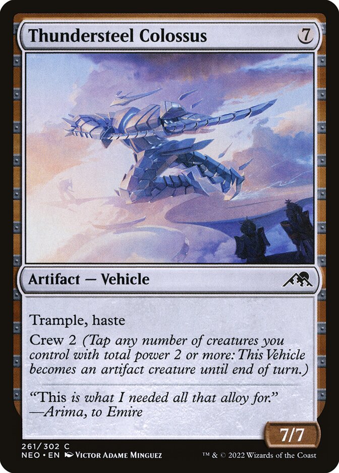 Thundersteel Colossus (Kamigawa: Neon Dynasty)