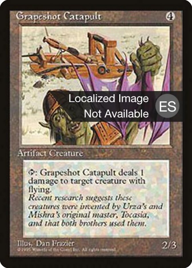 Grapeshot Catapult (Fourth Edition Foreign Black Border)