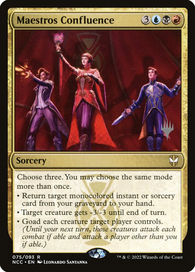 Maestros Confluence (New Capenna Commander Promos)