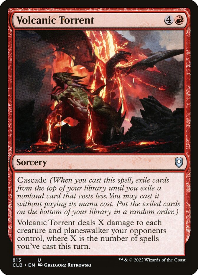 Volcanic Torrent (Commander Legends: Battle for Baldur's Gate)