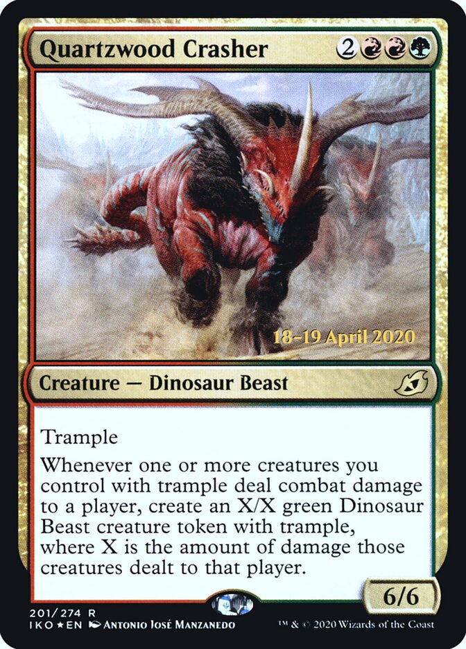 Quartzwood Crasher (Ikoria: Lair of Behemoths Promos)