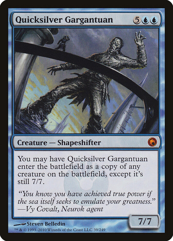 Quicksilver Gargantuan (Scars of Mirrodin)